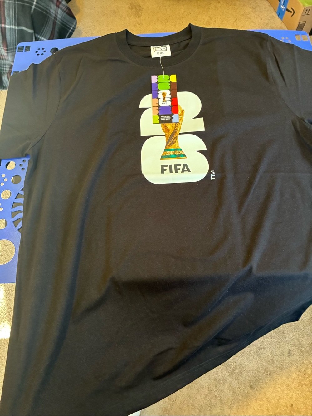 FIFA Black Short Sleeve Graphic Tee